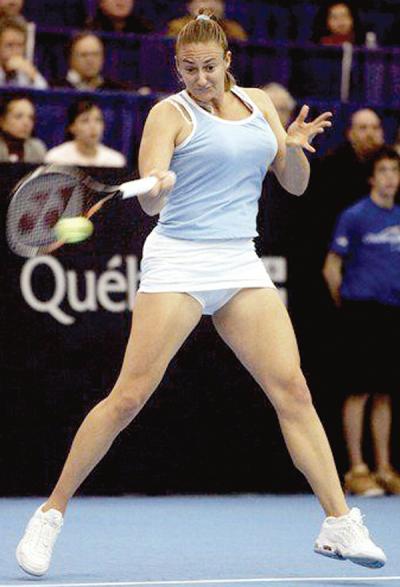 Minka Nude Tennis